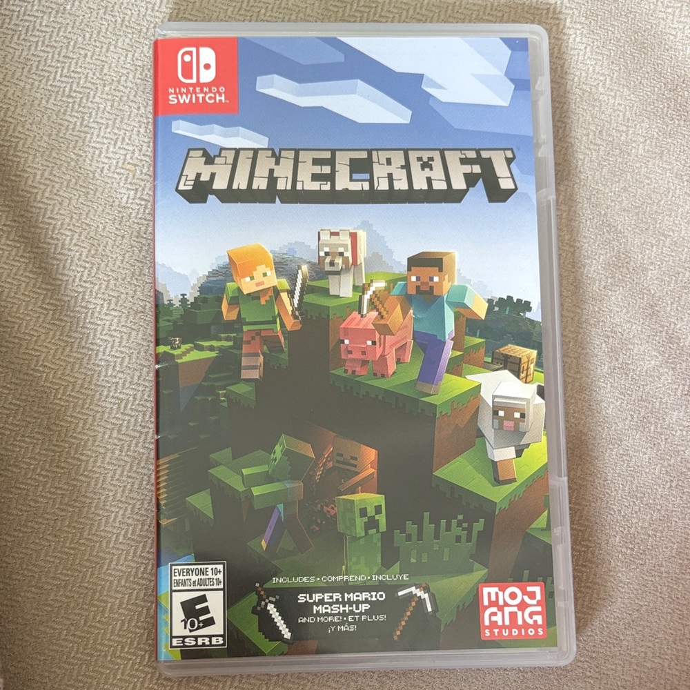 Nintendo Switch Minecraft - Red and Green